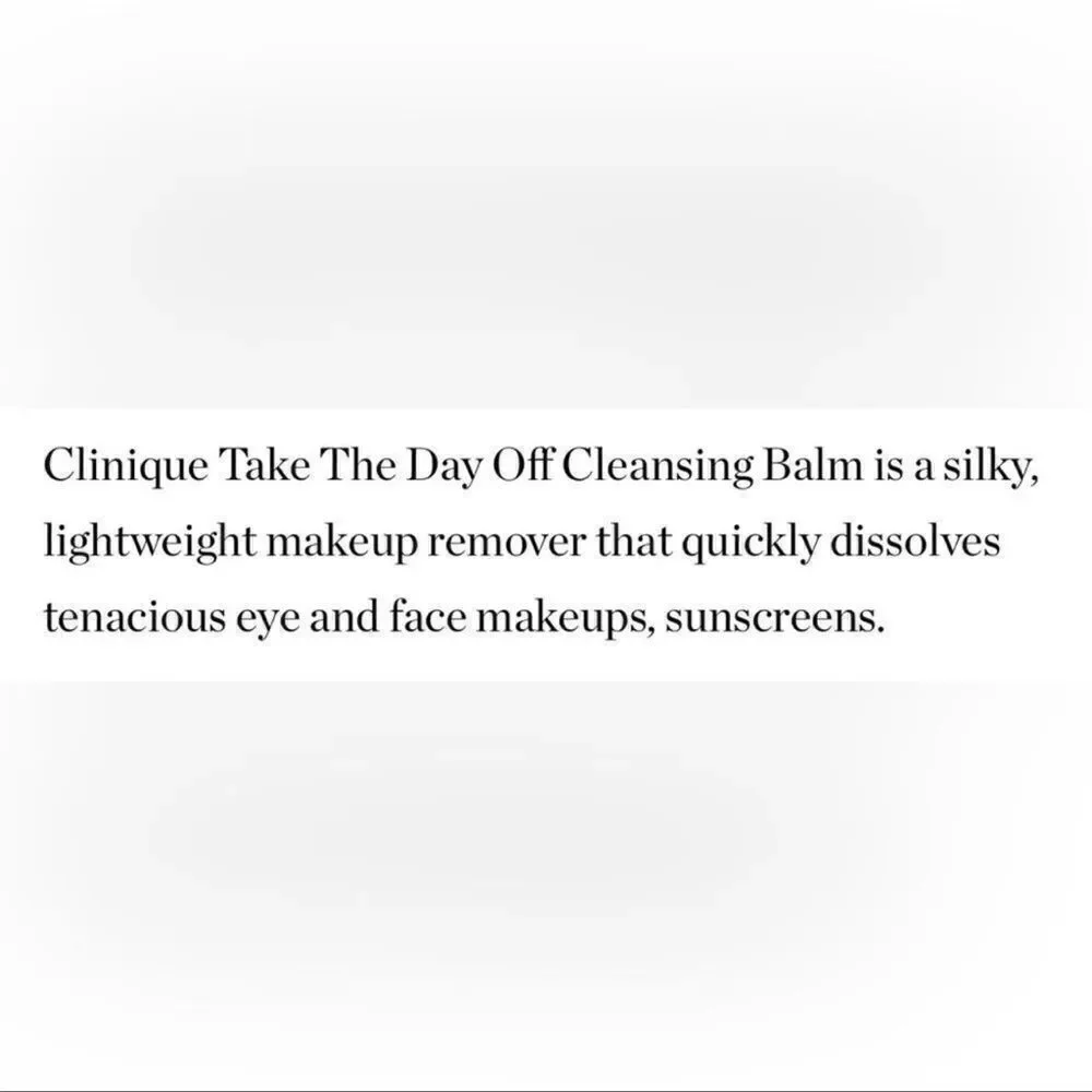 $7🌟 Clinique Take The Day Off Cleansing Balm
